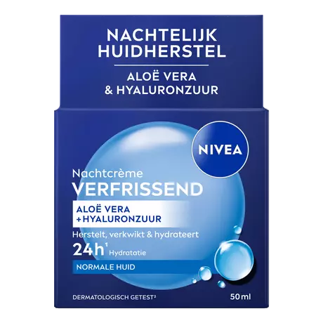 NIVEA Essentials 24u Hydraterende Nachtcrème Normale Huid 50 ML