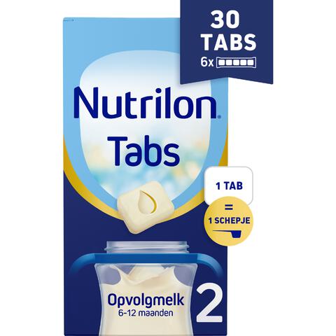 Nutrilon 2 Opvolgmelk 6-12 Maanden Tabs 27 gram