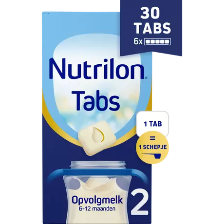 Nutrilon 2 Opvolgmelk 6-12 Maanden Tabs 27 gram