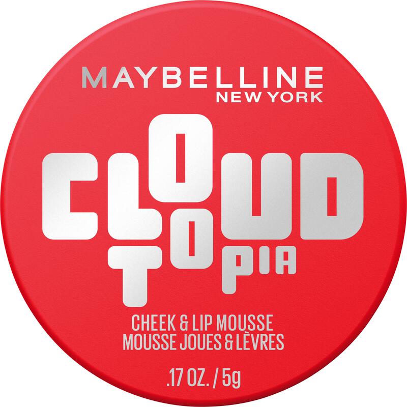 Maybelline New York Cloud Topia Blush Cream Cheek & Lip Mousse 03 Divine Crimson Rood