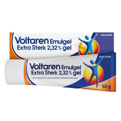 Voltaren Emulgel Extra Sterk 2,32% (diclofenac) 50gr bij Spier- of Gewrichtspijn
