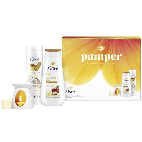 Dove Advanced Nourishing Care Giftset met Wax Burner Geschenkset