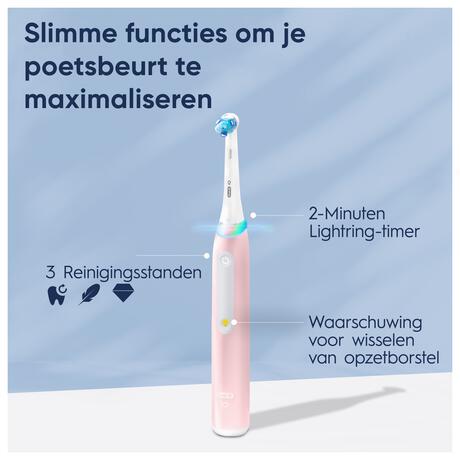 Oral-B iO 3s Roze Elektrische Tandenborstel