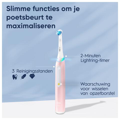 Oral-B iO 3s Roze Elektrische Tandenborstel