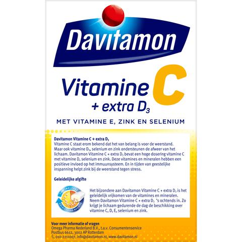 Davitamon Vitamine C Forte + vitamine D3