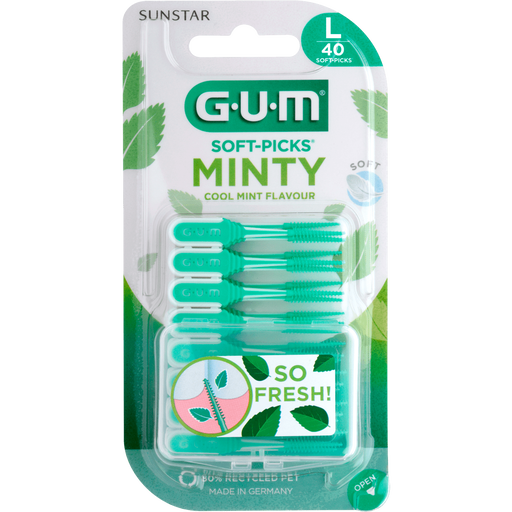 GUM® Soft-Picks Comfort Flex Minty Large 40 stuks