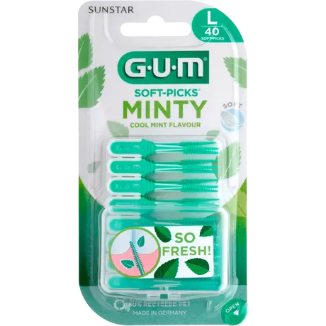 GUM® Soft-Picks Comfort Flex Minty Large 40 stuks