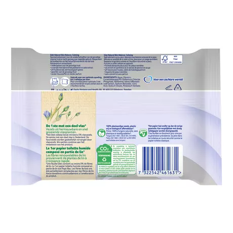 Edet Natural Skin Balance Vochtig Toiletpapier 42 stuks