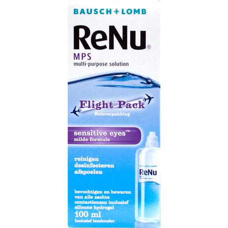 Bausch + Lomb ReNu MPS Flight Pack Sensitive Eyes 100 ML