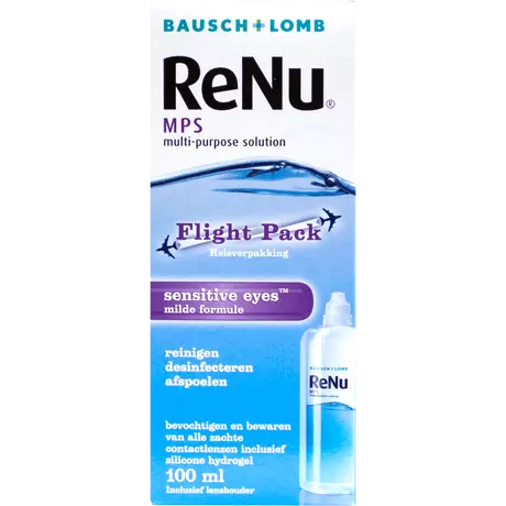 Bausch + Lomb ReNu MPS Flight Pack Sensitive Eyes 100 ML