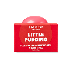 Trouble Maker Little Pudding Blurring Lip + Cheek Mousse Bunni Baby Pink