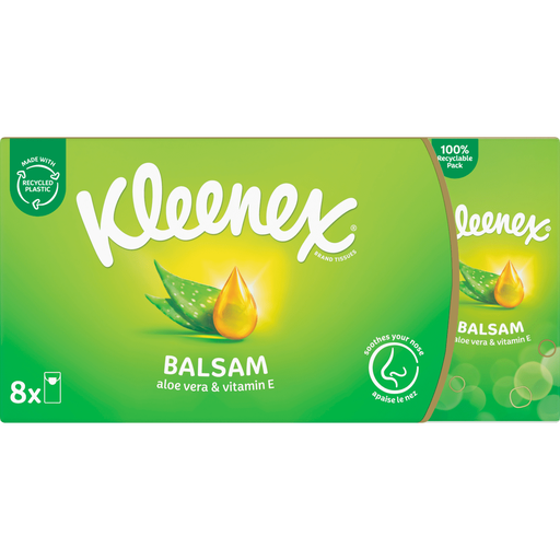 Kleenex Balsam Zakdoekjes 8x9 stuks