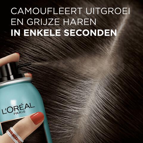 L'Oréal Paris Magic Retouch Camouflerende Uitgroeispray Donkerbruin 75 ML