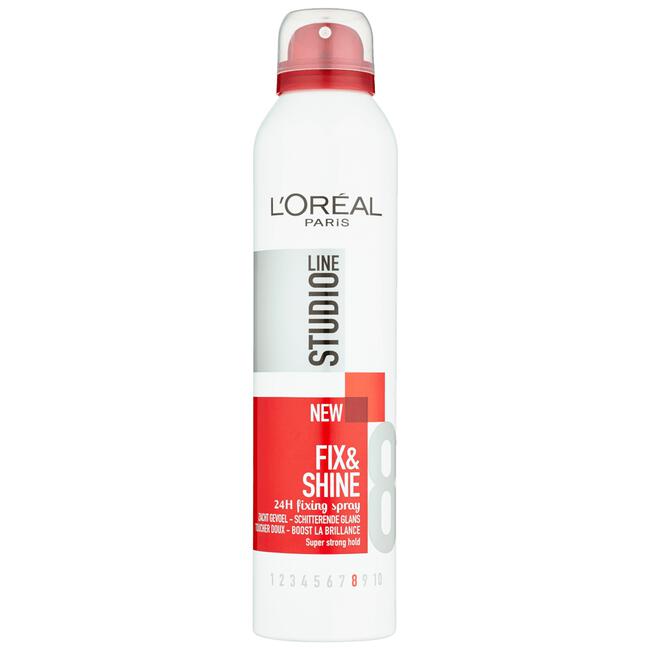 L'Oréal Paris Studio Line Fix & Shine Spray De Fixation 24H 250 ML