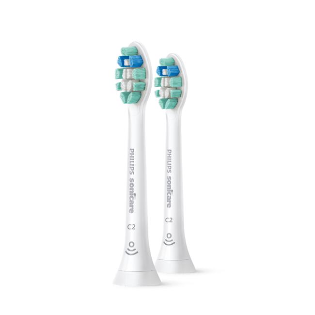 Philips Sonicare C2 Optimal Plaque Defence HX9022/10 Opzetborstels 2 stuks