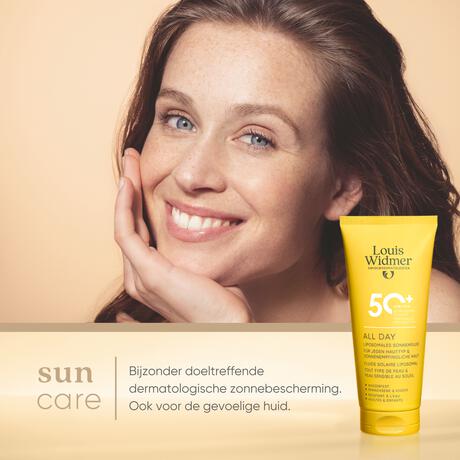 Louis Widmer Face Sun Protection Anti-Ageing SPF50+ Licht Geparfumeerd 50 ML