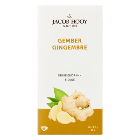 Jacob Hooy Kruidendrank Gember 20 stuks