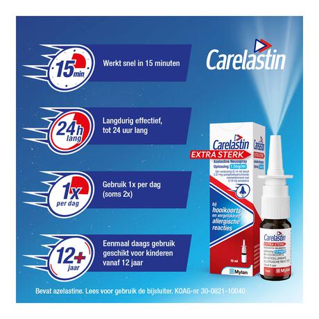 Carelastin Extra Sterk Neusspray 10 ML