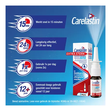 Carelastin Extra Sterk Neusspray 10 ML