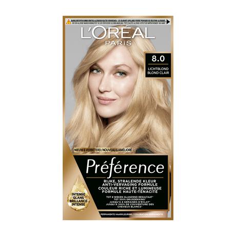 L'Oréal Paris Préférence Permanente Haarverf 8 California