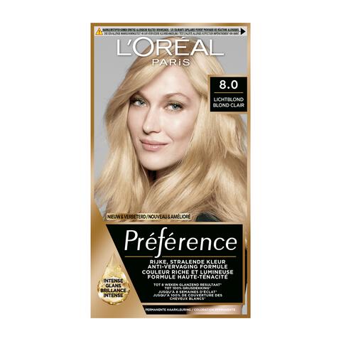 L'Oréal Paris Préférence Permanente Haarverf 8 California