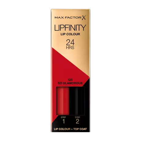 Max Factor Lipfinity Lip Colour Lipstick 125 So Glamorous
