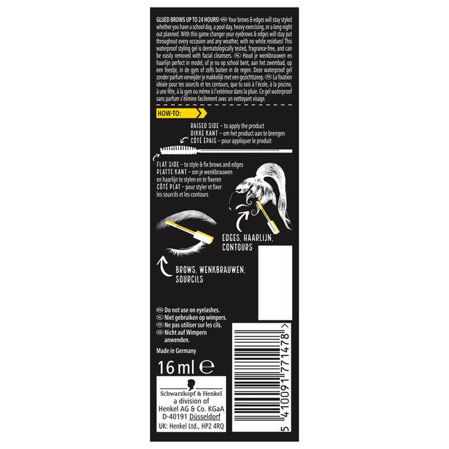 Got2b Glued 4 Brows & Edges 2-in-1 Waterproof 16 ML