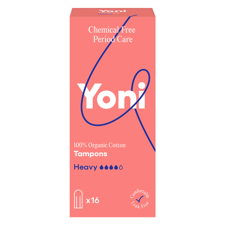 Yoni Tampons Heavy 100% Biologisch Katoen 16 - 16 stuks