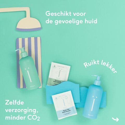 Naïf Baby & Kids Waterless Navul Kit Wasgel 275 ML