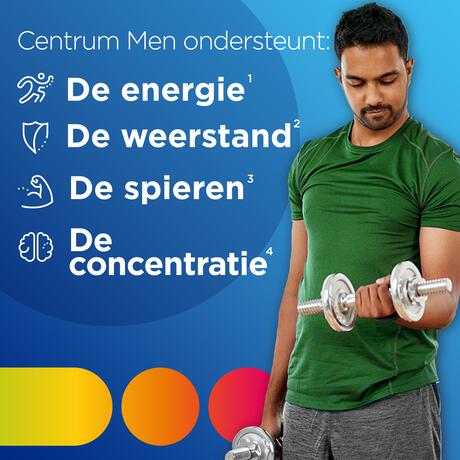 Centrum Men Multivitaminen Tabletten 90 stuks