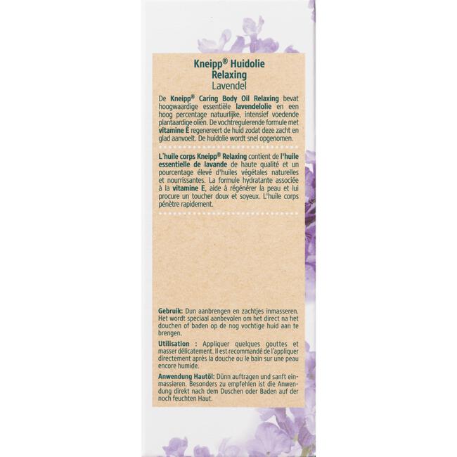 Kneipp Relaxing Huidolie 100 ML