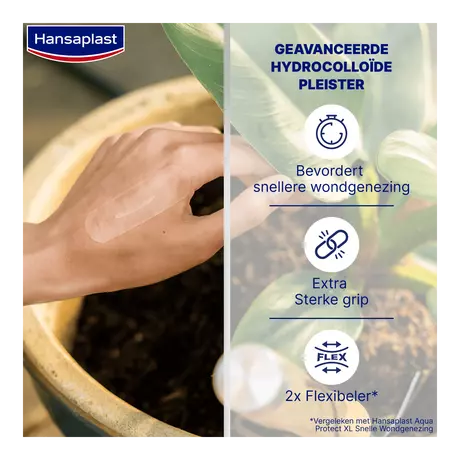 Hansaplast Second Skin Protection Vinger Pleister 10 stuks