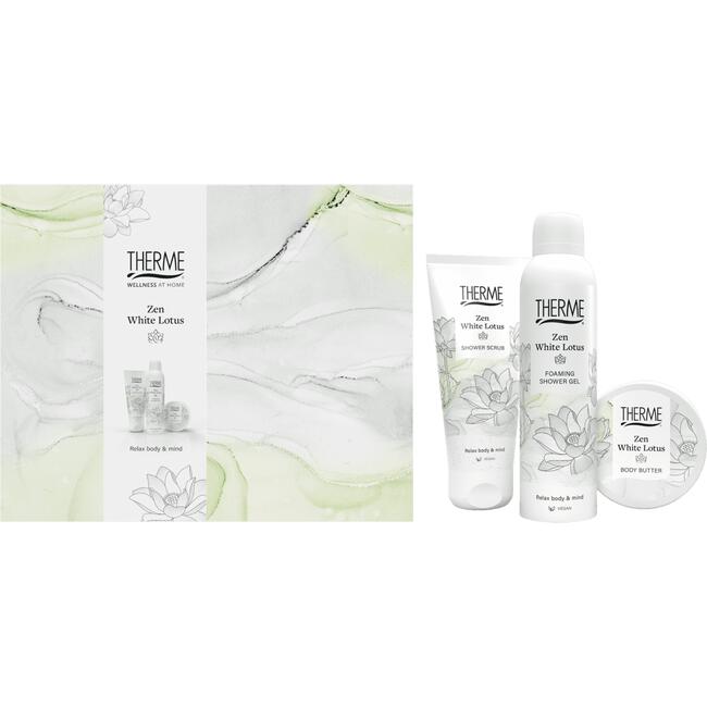 Therme Zen White Lotus Wellness Treatment Gift Set