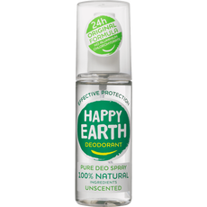 Happy Earth 100% Natuurlijke Deodorant Spray Unscented 100 ML