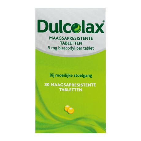 Dulcolax Bisacodyl Omhulde Tabletten 5 MG 30 Tabletten