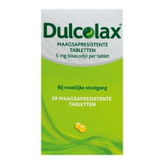 Dulcolax Bisacodyl Omhulde Tabletten 5 MG 30 Tabletten