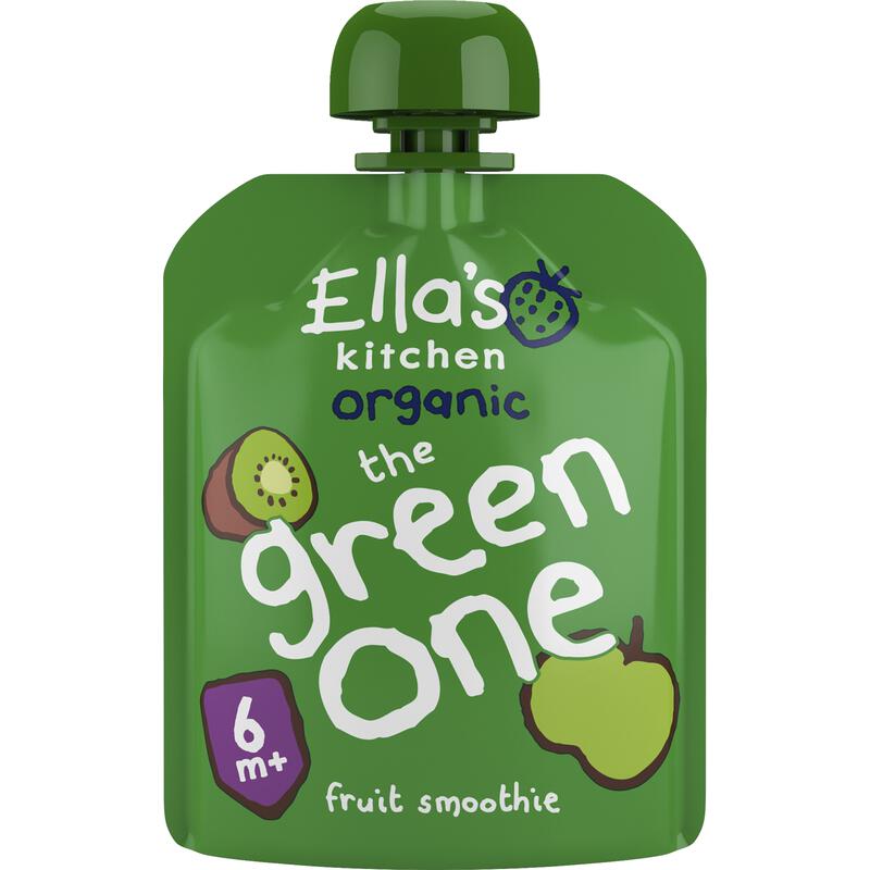 Ella's Kitchen Bio Knijpfruit The Green One 6+ Maanden 90 gram