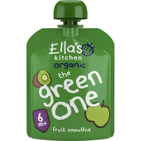 Ella's Kitchen Bio Knijpfruit The Green One 6+ Maanden 90 gram