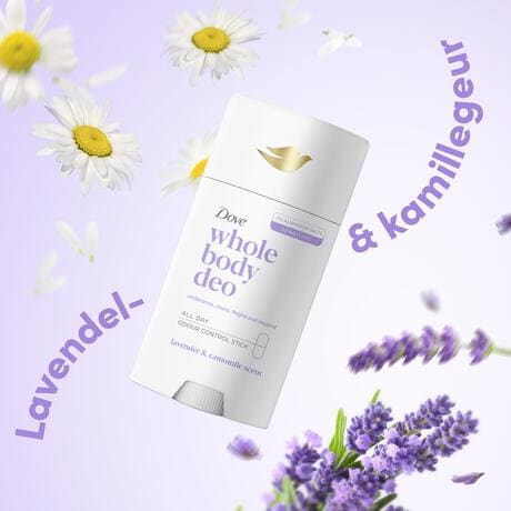 Dove Whole Body Lavender & Chamomile Deodorant Stick 75 gram