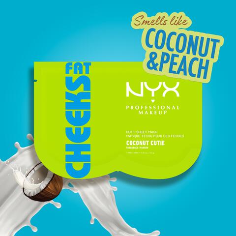 NYX Professional Makeup Fat Cheeks Butt Sheet Mask 1 Stuk