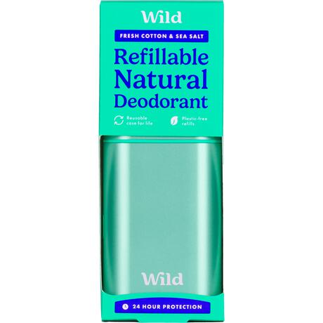 Wild Aqua Case Fresh Cotton & Sea Salt Starterpack Deodorant Stick 1 Stuk