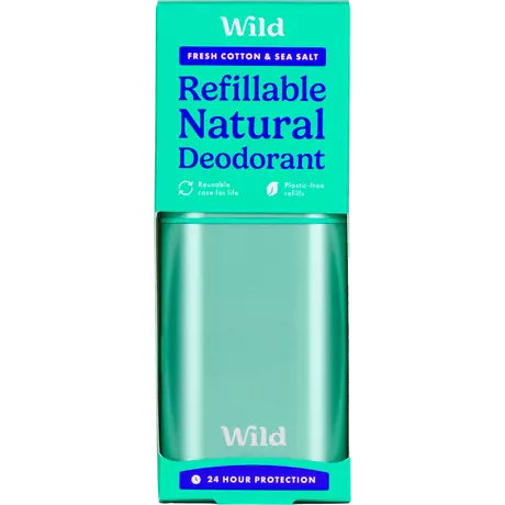Wild Fresh Cotton & Sea Salt Deodorant Stick Starterpack