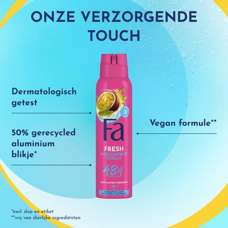 Fa Passionfruit Deodorant Spray 150 ML