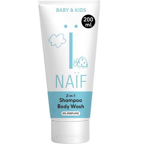 Naïf Baby & Kids 2 in 1 Shampoo & Body Wash 0% Parfum 200 ML