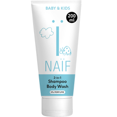 Naïf Baby & Kids 2 in 1 Shampoo & Body Wash 0% Parfum 200 ML