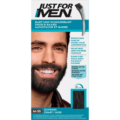 Just For Men Snor & Baard Zwart M55