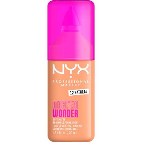 NYX Professional Makeup Make 'EM Wonder Foundation 12 Natural