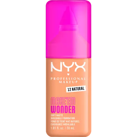 NYX Professional Makeup Make 'EM Wonder Foundation 12 Natural