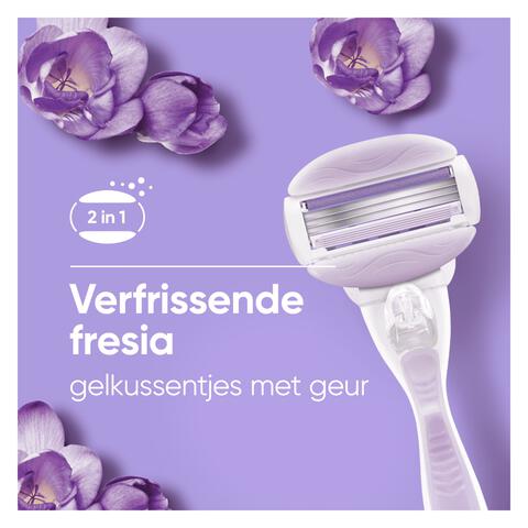 Gillette Venus ComfortGlide Breeze Navulmesjes 4 Stuks