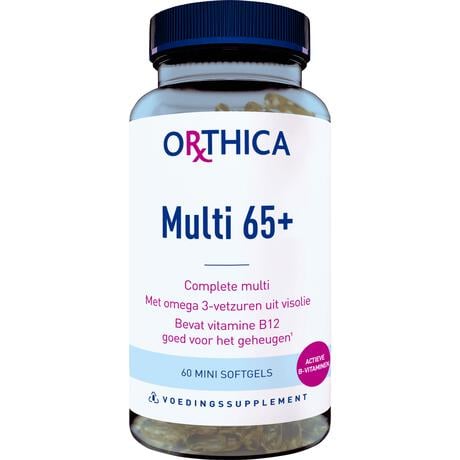 Orthica Multi 65+ Softgel Pot